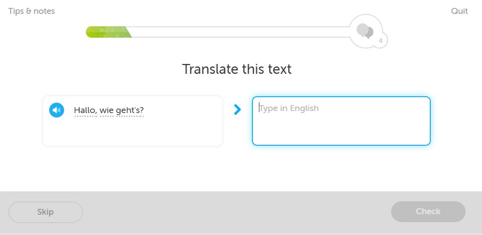 Duolingo Exercises