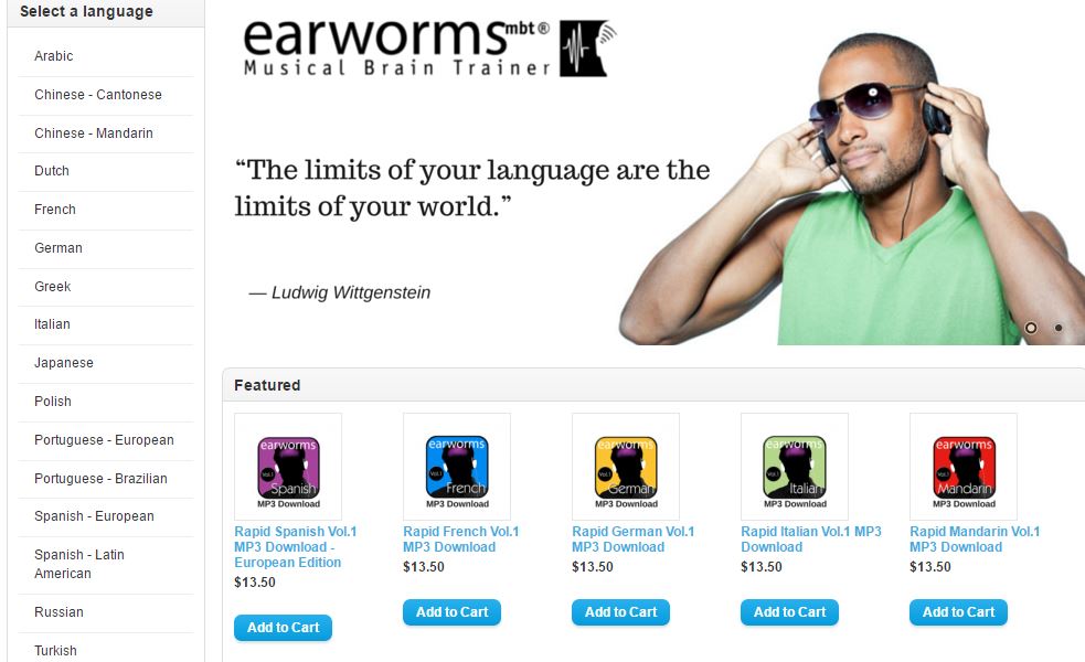 Earworms Language Courses Review